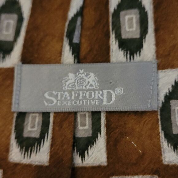 Strafford men's all silk tie - Picture 4 of 5